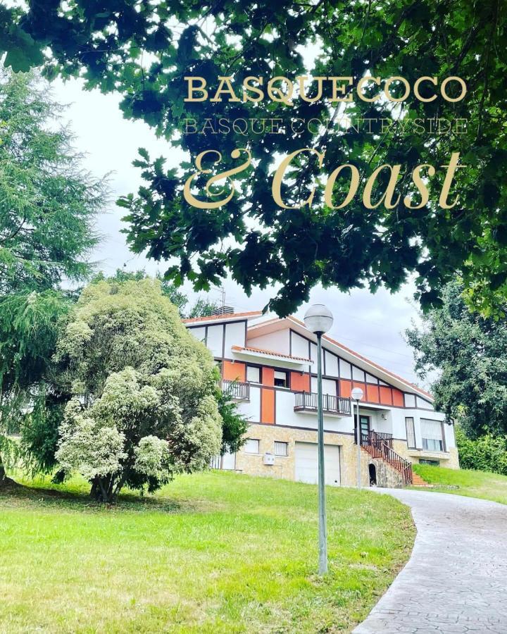 Tranquila Finca Ubicada A 15 Minutos De Bilbao, Aeropuerto Bec Y Playas Laukiz Bagian luar foto
